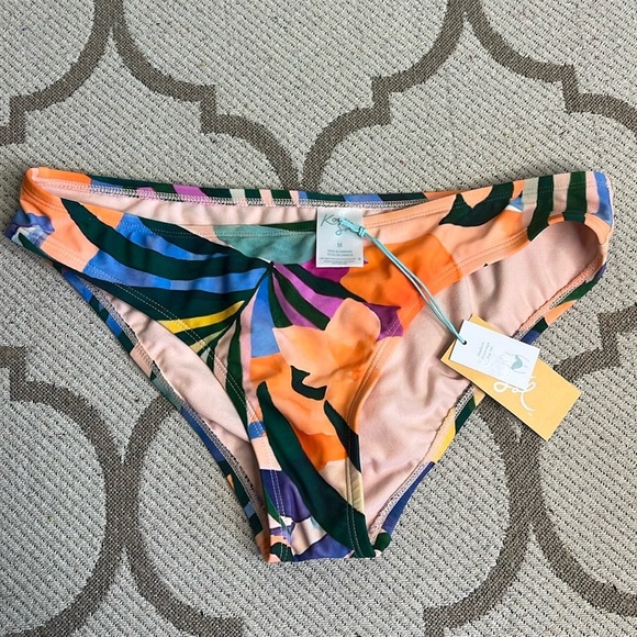 Kona Sol medium coverage hipster multicolor bottoms - Picture 1 of 10